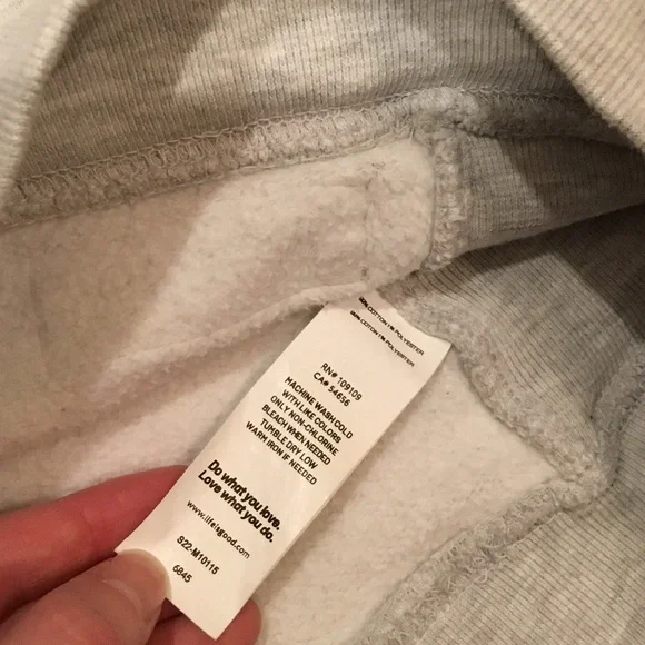 Life is Good “Good Vibes” Crewneck Sweatshirt - Picture 5 of 7